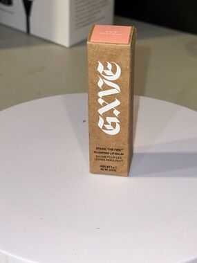GXVE Spark The Fire Plumping Lip Balm - Kraft Box with Pink Top